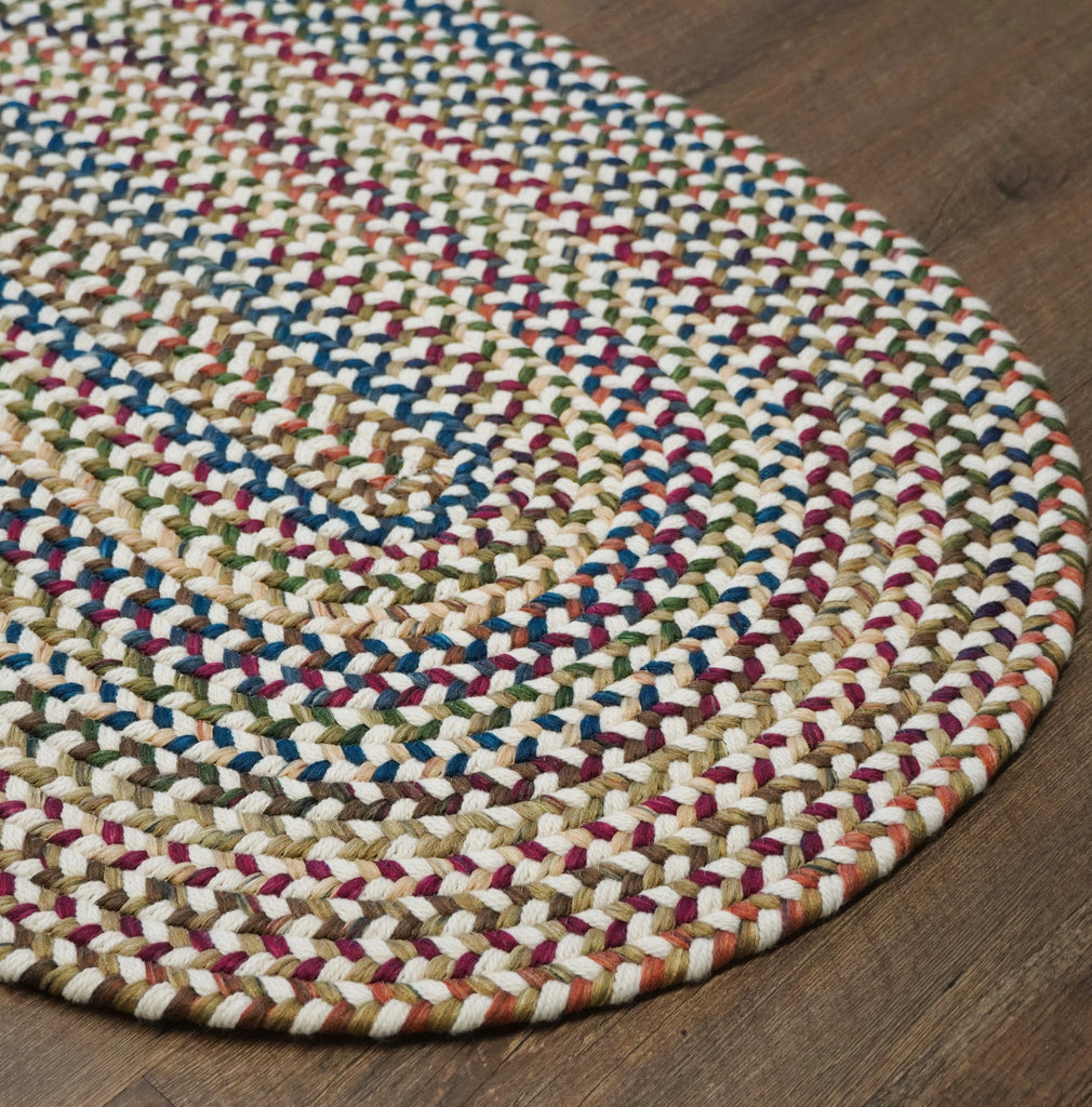 Colonial Mills Cloverdale Wool VL03 Multi-Ivory Rug