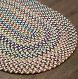 Colonial Mills Cloverdale Wool VL03 Multi-Ivory Rug