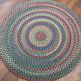 Colonial Mills Cloverdale Wool VL05 Multi-Teal Rug