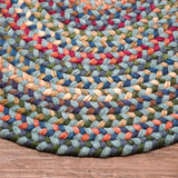 Colonial Mills Cloverdale Wool VL05 Multi-Teal Rug