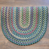Colonial Mills Cloverdale Wool VL05 Multi-Teal Rug
