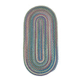 Colonial Mills Cloverdale Wool VL05 Multi-Teal Rug