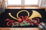 safavieh clearance vintage posters vp321a black rug
