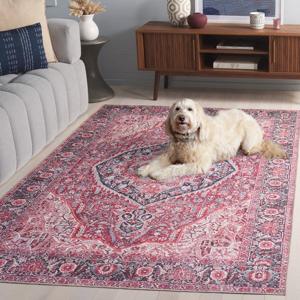safavieh clearance vintage serapi 600 vsp610u pink rug
