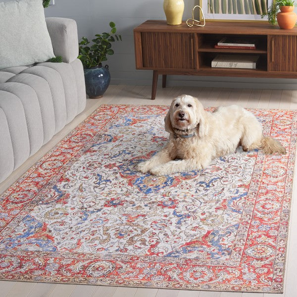 safavieh clearance vintage serapi 600 vsp614q red orange rug