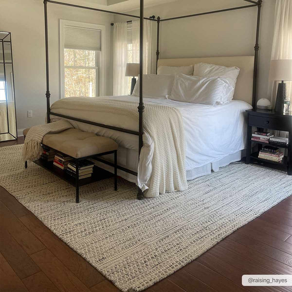 Hauteloom Williford WLLF Cream Woven/Flatwoven Wool Rug