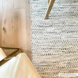 Hauteloom Williford WLLF Cream Woven/Flatwoven Wool Rug