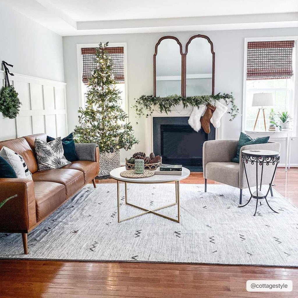 Hauteloom Yelm YEL LightGray Woven/Flatwoven Wool Rug