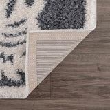 Hauteloom Zane HRDOZANEPA2 Cream Machine Made Polyester Rug