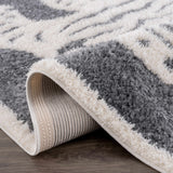 Hauteloom Zane HRDOZANEPA2 Cream Machine Made Polyester Rug