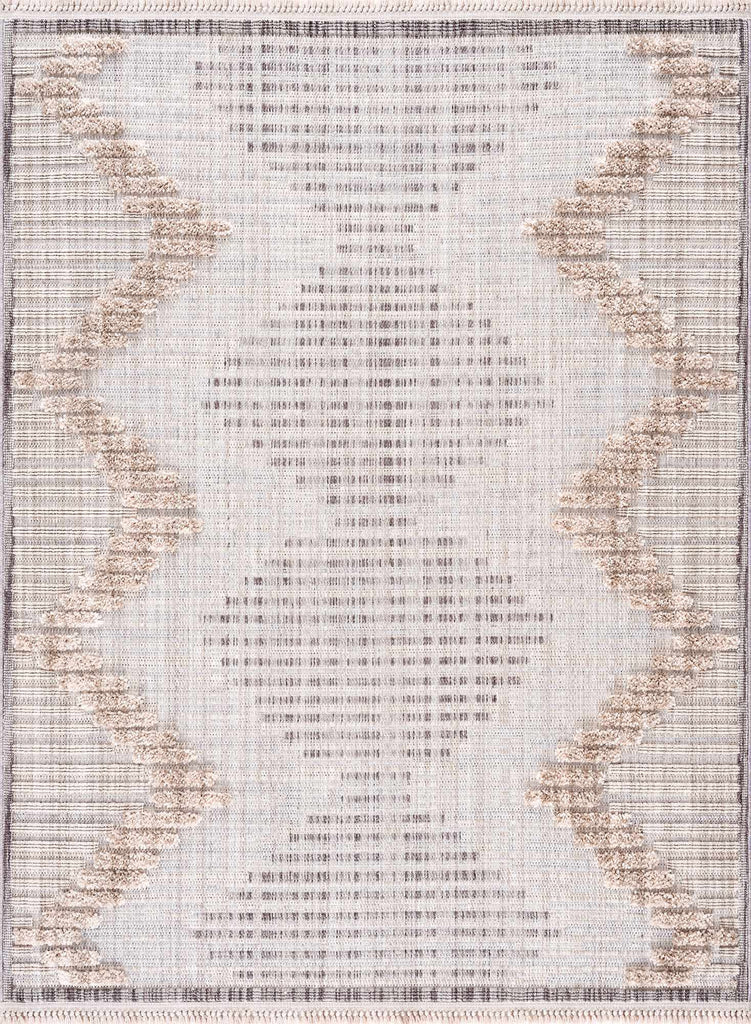 Hauteloom Maulawin MAULA Charcoal Machine Made Polyester Rug