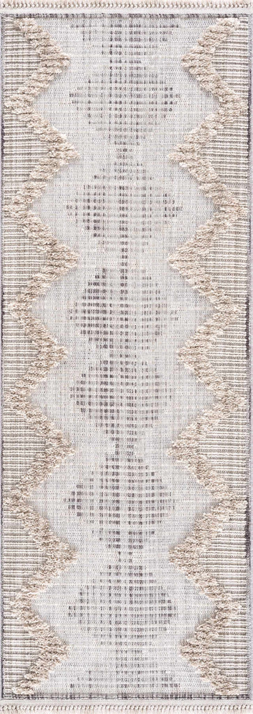 Hauteloom Maulawin MAULA Charcoal Machine Made Polyester Rug