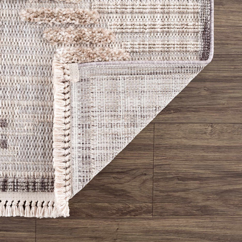 Hauteloom Maulawin MAULA Charcoal Machine Made Polyester Rug