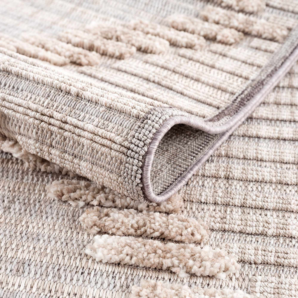 Hauteloom Maulawin MAULA Charcoal Machine Made Polyester Rug