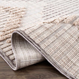 Hauteloom Maulawin MAULA Charcoal Machine Made Polyester Rug