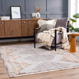 Hauteloom Maulawin MAULA Charcoal Machine Made Polyester Rug