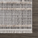 Hauteloom Amaga AMAGA Charcoal Machine Made Polyester Rug