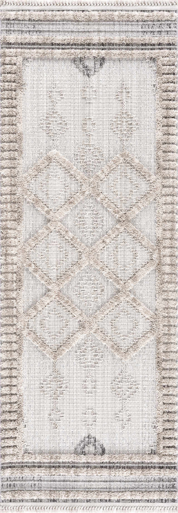 Hauteloom Amaga AMAGA Charcoal Machine Made Polyester Rug