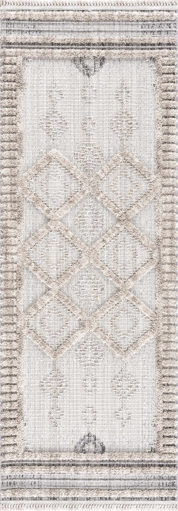 Hauteloom Amaga AMAGA Charcoal Machine Made Polyester Rug