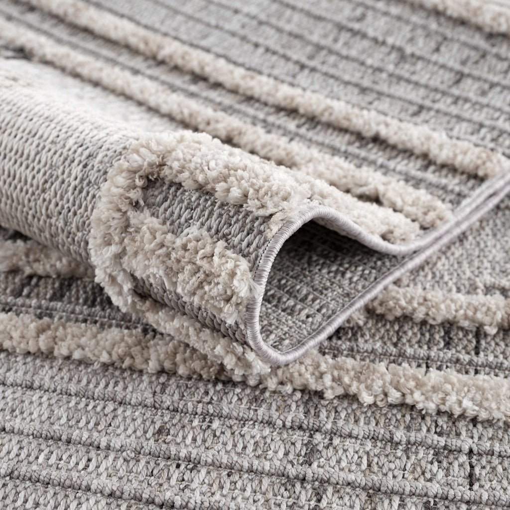 Hauteloom Amaga AMAGA Charcoal Machine Made Polyester Rug