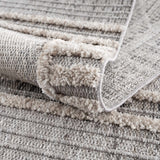 Hauteloom Amaga AMAGA Charcoal Machine Made Polyester Rug