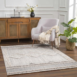 Hauteloom Amaga AMAGA Charcoal Machine Made Polyester Rug