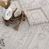 Hauteloom Amaga AMAGA Charcoal Machine Made Polyester Rug