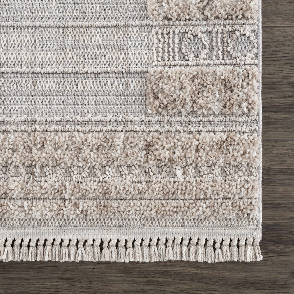 Hauteloom Sulak SLK Charcoal Machine Made Polyester Rug