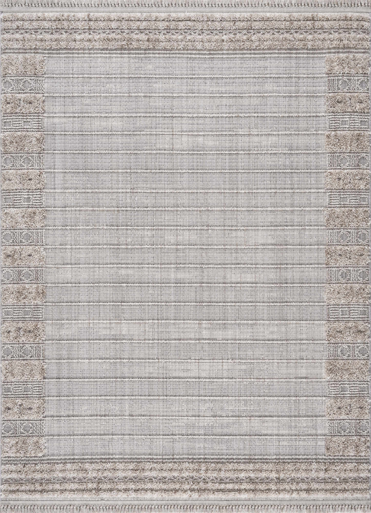 Hauteloom Sulak SLK Charcoal Machine Made Polyester Rug