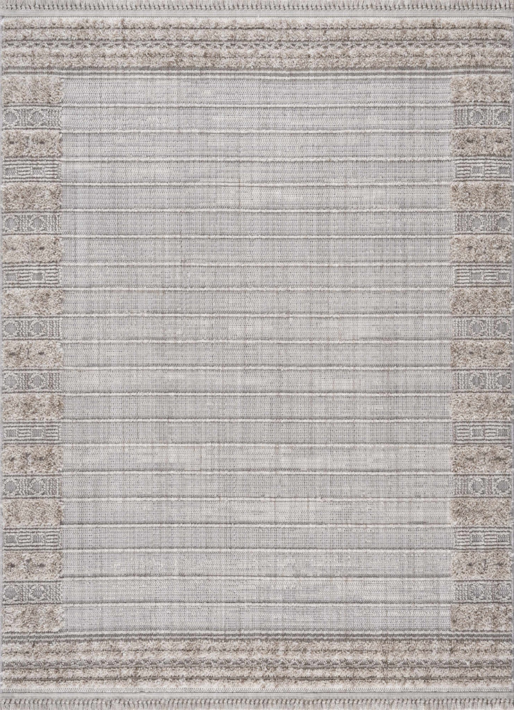 Hauteloom Sulak SLK Charcoal Machine Made Polyester Rug