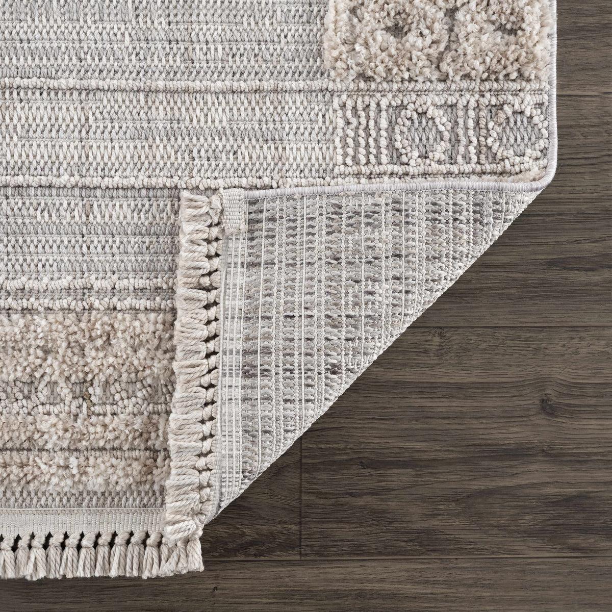 Hauteloom Sulak SLK Charcoal Machine Made Polyester Rug