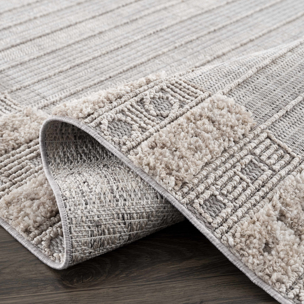Hauteloom Sulak SLK Charcoal Machine Made Polyester Rug