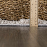 Hauteloom Sulak SLK Charcoal Machine Made Polyester Rug