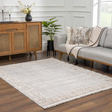 Hauteloom Sulak SLK Charcoal Machine Made Polyester Rug