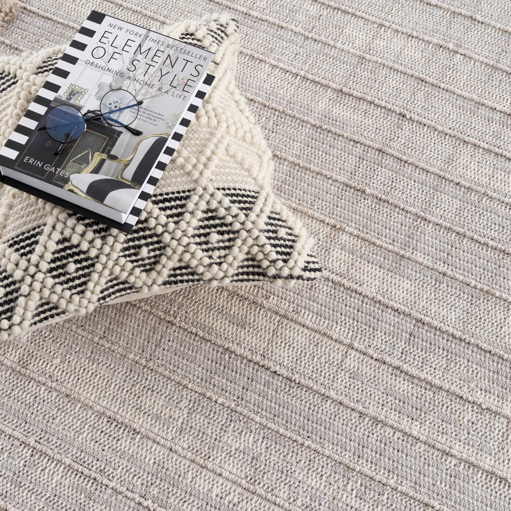Hauteloom Sulak SLK Charcoal Machine Made Polyester Rug