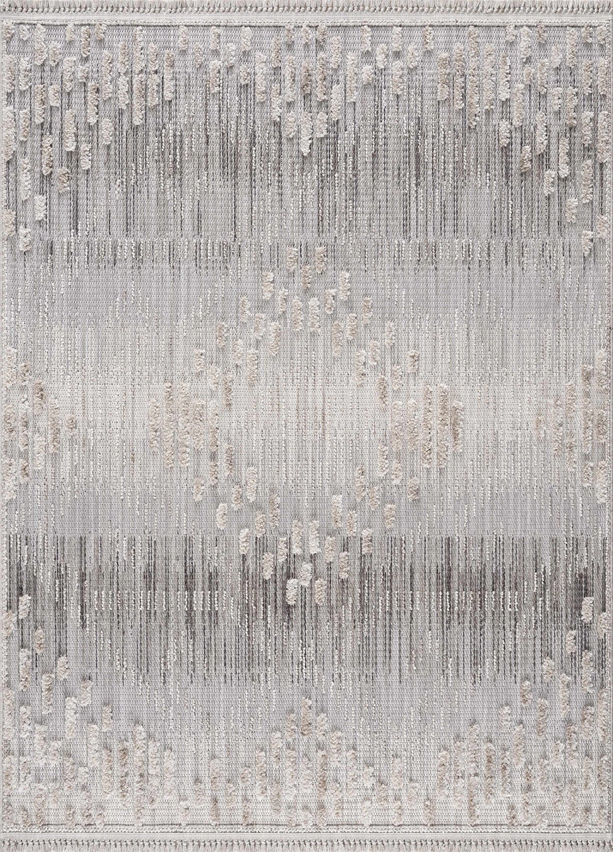 Hauteloom Poydras POYD Charcoal Machine Made Polyester Rug