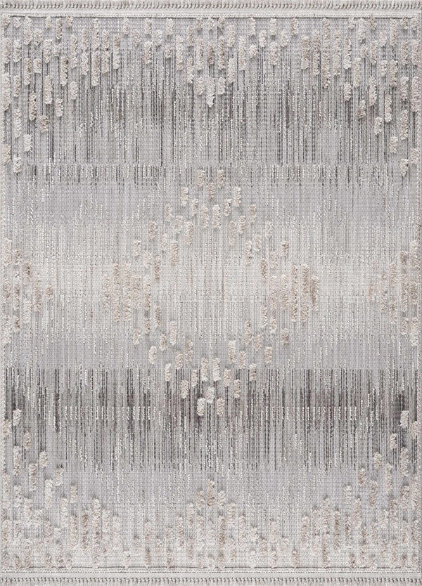 Hauteloom Poydras POYD Charcoal Machine Made Polyester Rug