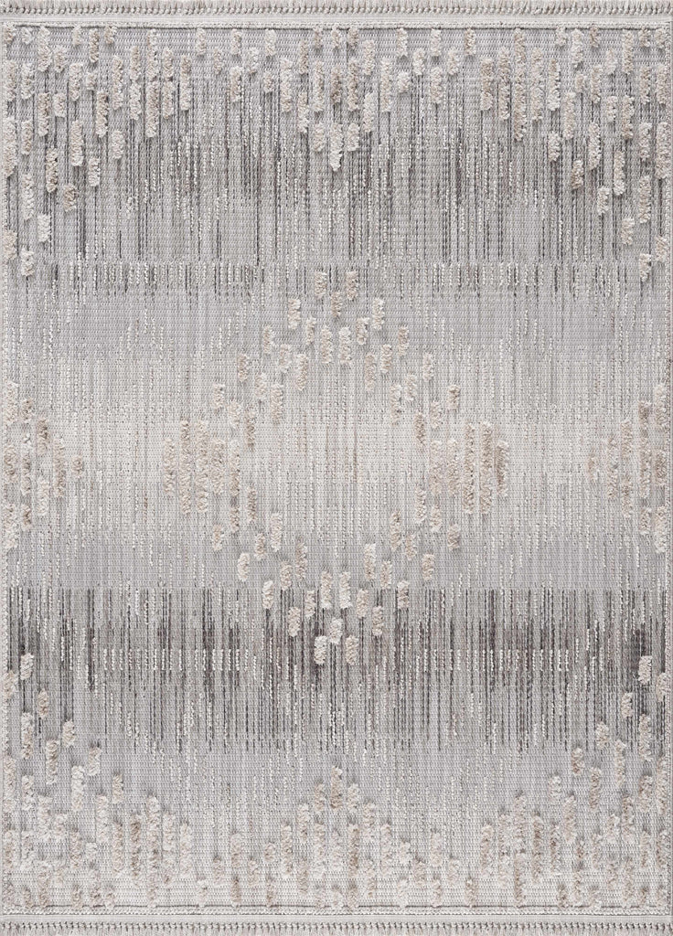 Hauteloom Poydras POYD Charcoal Machine Made Polyester Rug