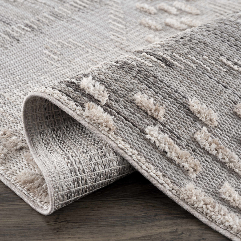 Hauteloom Poydras POYD Charcoal Machine Made Polyester Rug