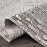 Hauteloom Poydras POYD Charcoal Machine Made Polyester Rug
