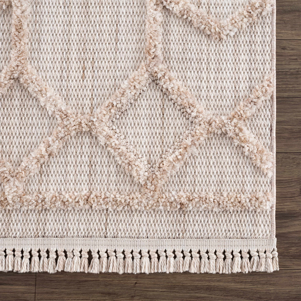 Hauteloom Malilinao MLLUH Cream Machine Made Polyester Rug