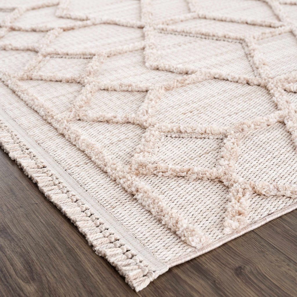 Hauteloom Malilinao MLLUH Cream Machine Made Polyester Rug
