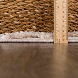 Hauteloom Malilinao MLLUH Cream Machine Made Polyester Rug