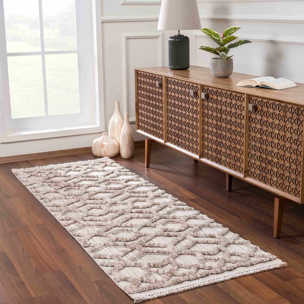Hauteloom Malilinao MLLUH Cream Machine Made Polyester Rug
