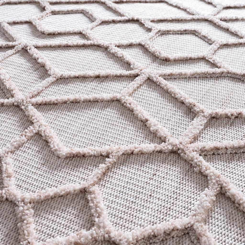 Hauteloom Malilinao MLLUH Cream Machine Made Polyester Rug