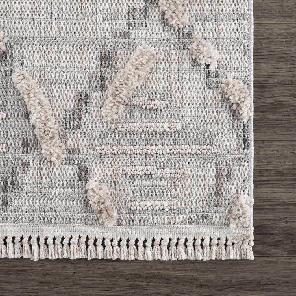 Hauteloom Bogtong BOGT Charcoal Machine Made Polyester Rug