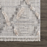 Hauteloom Bogtong BOGT Charcoal Machine Made Polyester Rug