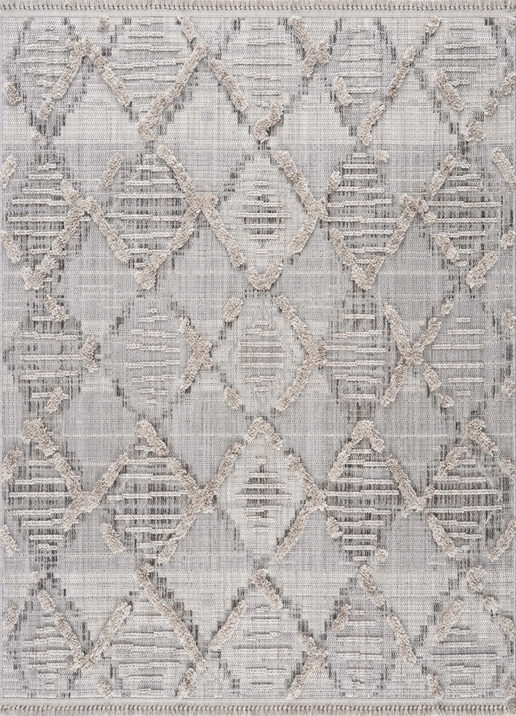 Hauteloom Bogtong BOGT Charcoal Machine Made Polyester Rug