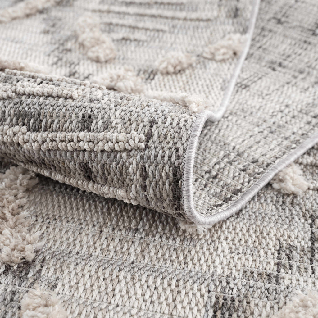 Hauteloom Bogtong BOGT Charcoal Machine Made Polyester Rug