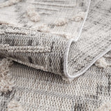 Hauteloom Bogtong BOGT Charcoal Machine Made Polyester Rug